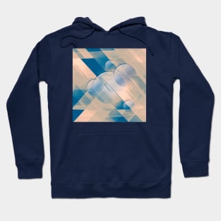 Blue pattern Hoodie